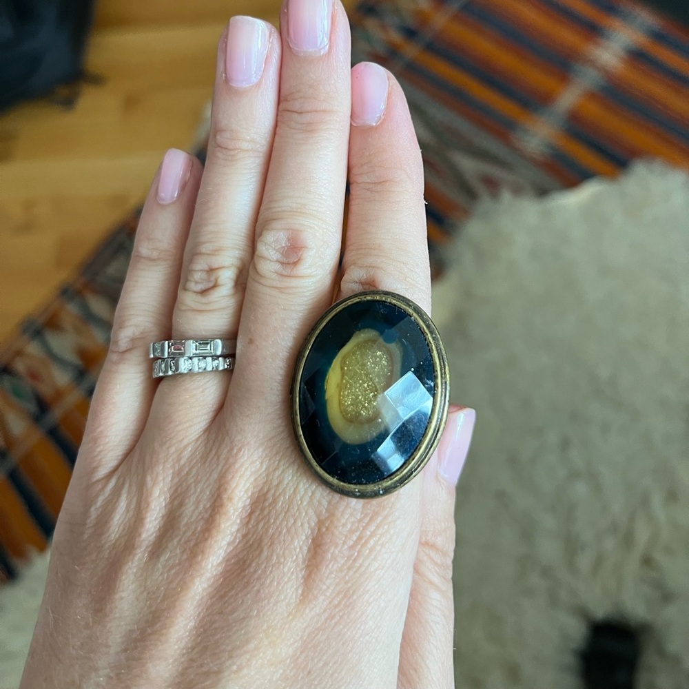 Statement Agate Ring